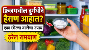 How to remove bad smell from fridge