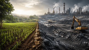 Gadchiroli farmers protest against steel hub land acquisition | Surjagarh iron ore mining environmental impact Maharashtra | Chamorshi shetkari andolan updates | Maharashtra government forest land diversion Gadchiroli