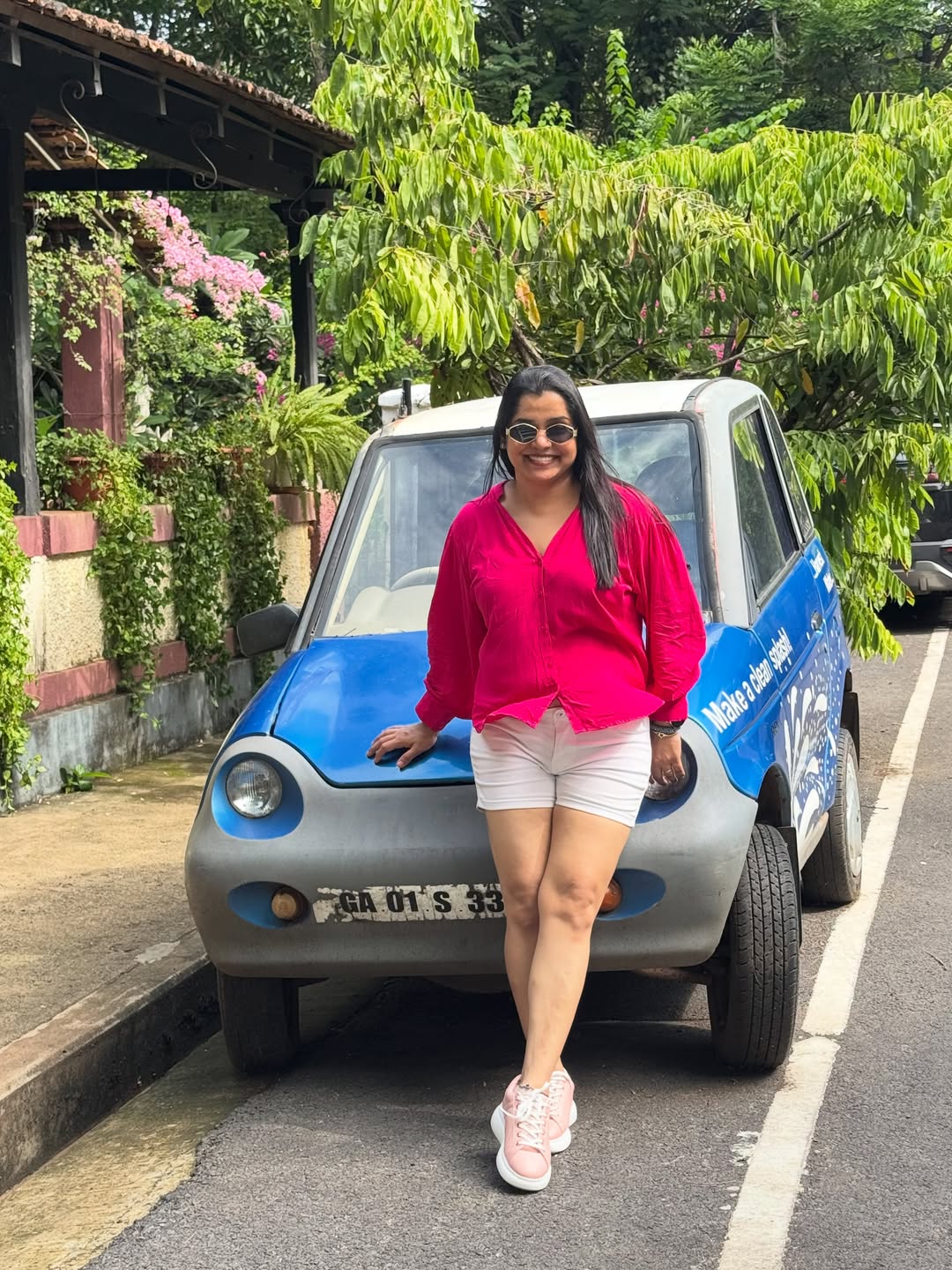 Chetana Bhat Goa Vacation