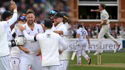 ENG vs NZ: लॉर्ड्स कसोटीत गोलंदाजांचा कहर; पहिल्याच दिवशी १६ विकेट्स, जेमिसनचा ‘पंच’, रॉबिन्सनचं ३ विकेट्स मेडन षटक