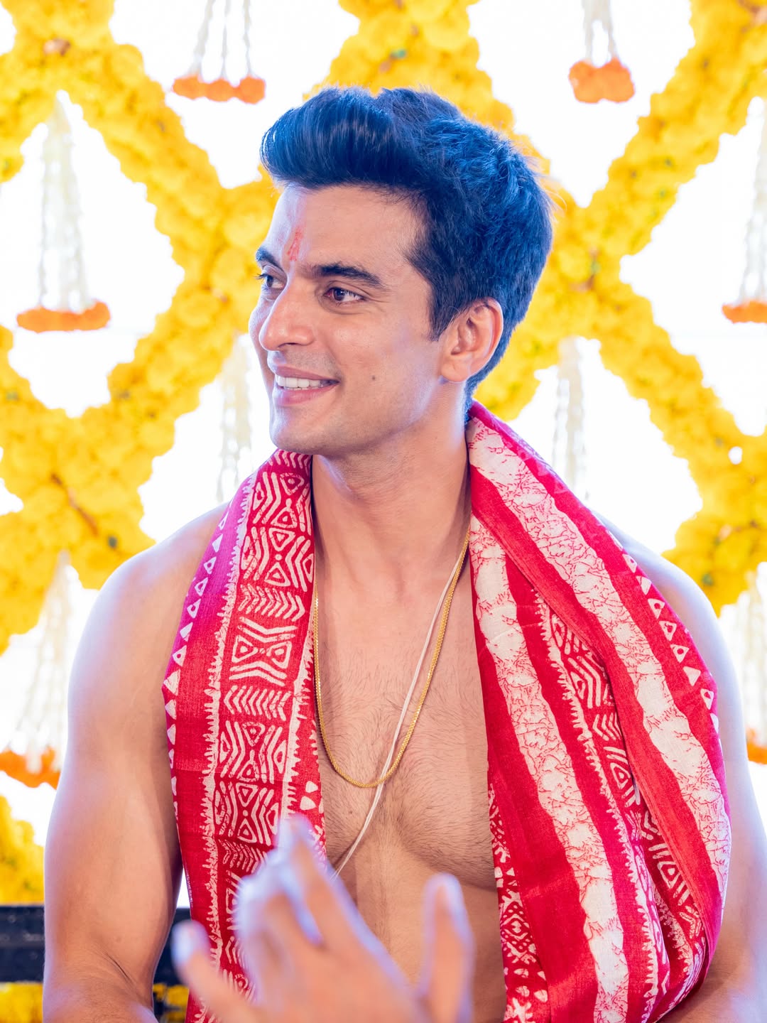 Gashmeer Mahajani Son Vyom Munj Ceremony
