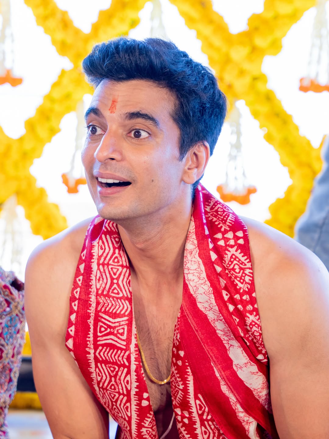 Gashmeer Mahajani Son Vyom Munj Ceremony