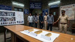 मेल, एक्स्प्रेसमधील सोन्याच्या दागिन्यांच्या चोरीचा उलगडा; १.६२ कोटींच्या सोन्याच्या लगड्यांसह टोळी जेरबंद