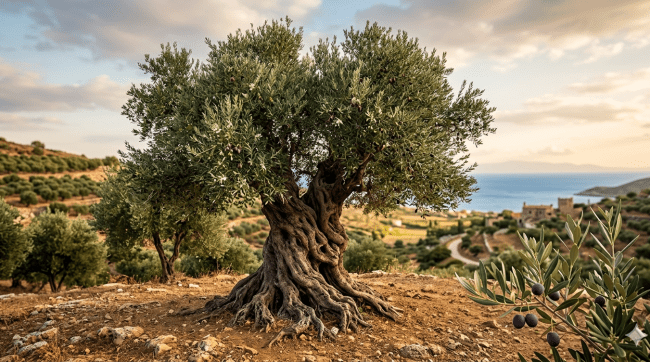 Olive tree history and cultural significance in Marathi | Health benefits of olive oil and olive leaves | ऑलिव्ह वृक्षाचा इतिहास आणि सांस्कृतिक महत्त्व | ऑलिव्ह तेल आणि पानांचे आरोग्यदायी फायदे