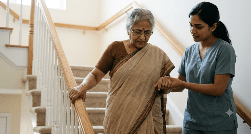 Old age body balance science and exercises for elderly | Seniors understanding elderly falling fear factors | वृद्धत्वातील शारीरिक संतुलन आणि फिजिओथेरेपी व्यायाम | ज्येष्ठ नागरिकांमध्ये पडण्याची भीती दूर करण्याचे उपाय
