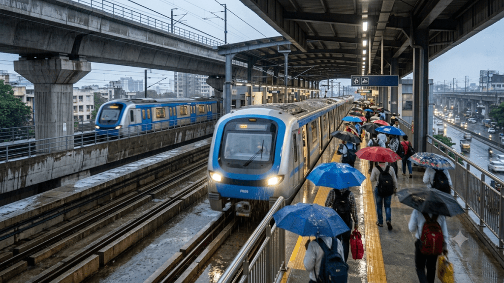 Mumbai Metro latest ridership update | MMRDA extra metro trains for monsoon | Dahisar to Andheri Metro 2A and 7 routes | Mumbai public transport alternative to local trains Mumbai Metro latest ridership update | MMRDA extra metro trains for monsoon | Dahisar to Andheri Metro 2A and 7 routes | Mumbai public transport alternative to local trains