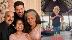 हृतिक रोशनच्या आईचा काय आहे HHH फिटनेस मंत्र? व्यायामाचा व्हिडीओ पाहून नेटकरी थक्क, म्हणाले…