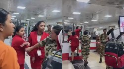Video: विमानतळावर प्रवासी-कर्मचारी एकमेकांना भिडले; स्पाईसजेटचं विमान रद्द होताच झाला राडा, कर्मचारी निलंबित