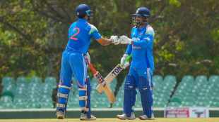 Why India A faced a 10 run punishment while batting as Vipraj Nigam running middle of pitch