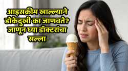 आइसक्रीम खाल्ल्याने डोकेदुखी का जाणवते? जाणून घ्या डॉक्टरांचा सल्ला