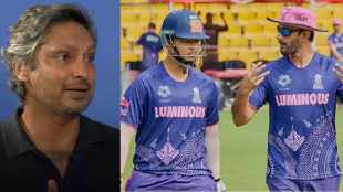 Kumar Sangakkara Reveals first meeting with vaibhav sooryavanshi said the sound of his bat was like a gunshot video
