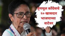 तृणमूल काँग्रेस विखुरणार? ६० आमदारांनंतर आता तब्बल २० खासदार भाजपाच्या वाटेवर; ममता बॅनर्जींना ‘जोर का झटका’