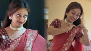 Manasi Naik Designer Saree Look