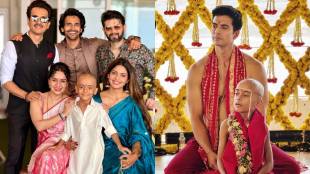 Gashmeer Mahajani son munj ceremony photos