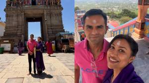 Photos: क्रांती रेडकर पती समीर वानखेडेंबरोबर पोहोचली दक्षिण भारतातील प्रसिद्ध मंदिरात; कॅप्शनमधून व्यक्त केल्या भावना!