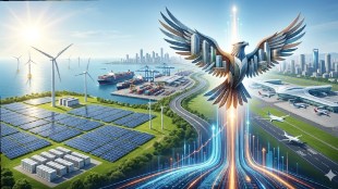 Gautam Adani group financial results FY26 | Adani ports and green energy profit | Navi Mumbai international airport project | Indian infrastructure sector market growth