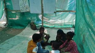 Palavarchi Abhyasika Chhatrapati Sambhajinagar | Slum children education Maharashtra | Bhatke Vimukta Vikas Parishad | Out of school children literacy campaign