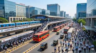 MMRDA BKC public transport day updates | Bandra Kurla Complex traffic news Mumbai | Mumbai Metro BEST bus connectivity BKC | Mangal Hanvate Mumbai civic updates