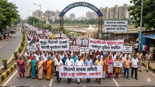 Mulund Salt Pan Land Dispute | Dharavi Redevelopment Project Mulund Protest | Mithagar Bachao Samiti Mumbai Agitation | Mumbai Civic Environmental Issues