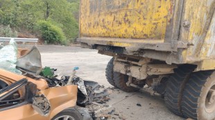 Mumbai Goa highway Kashedi Ghat accident | Kashedi Ghat car dumper crash Poladpur | Poladpur police station accident case | Harshad Kashalkar photo Alibaug crime news