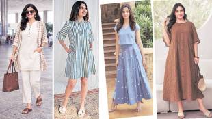 Linen fashion trends for summer in Maharashtra | Best linen clothing styling tips for men and women | Latest linen sarees and co-ord sets designs | Comfortable organic summer outfits ideas in Marathi
