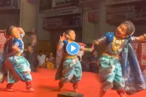 Small Cute Girl lawani dance