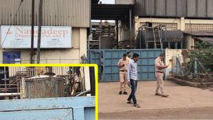 Lote MIDC chemical company blast Khed | Nandadeep Chemicals reactor explosion Ratnagiri | Maharashtra industrial accident news | Khed police inspection Lote MIDC gas leakage