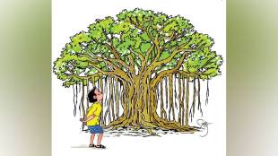 banyan tree benefits for children | kids learning from nature marathi | vadache zaad parambya importance | balmaifal loksatta features