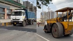 अखेर विरार – नालासोपारा बायपास रस्त्यावर गतीरोधक, अपघाताच्या घटनेनंतर महापालिकेला जाग