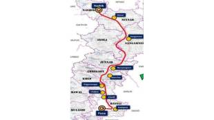 Pune Nashik railway line project cancelled updates | MLA Satyajeet Tambe slams Railway Minister Ashish Vaishnaw | Balasaheb Thorat on Pune Nashik straight rail route | Maharashtra golden triangle infrastructure development rail line delay