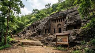Kanheri Caves Mumbai Ancient History | Sanjay Gandhi National Park Borivali | Gharapuri Elephanta Island Copper Plate | Archaeological Survey of India Mumbai Excavation