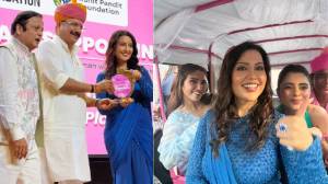 Photos: अमृता फडणवीसांनी थेट हाती घेतले ई-रिक्षाचे हँडल, भूमी पेडणेकरच्या हस्ते उपक्रमाचा शुभारंभ!
