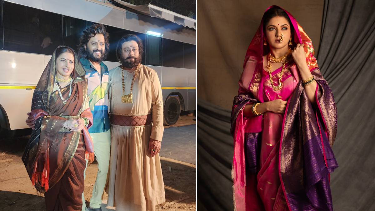 Bhagyashree emotional post on Rajmata Jijau role