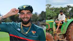 India born Nikhil Chaudhary named in australia T20I Squad vs bangladesh once played with shubman gill abhishek