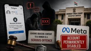 Nagpur High Court Meta Instagram ban | Online child sexual abuse cyber crime Maharashtra | Instagram influencer account suspended | Bombay High Court Nagpur bench ruling