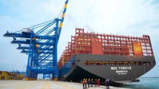 Adani Vizhinjam Port Kerala MSC investment | Mediterranean Shipping Company Adani Ports deal | India deep draft transshipment port Indian Ocean | Adani Ports share price and global shipping infrastructure news