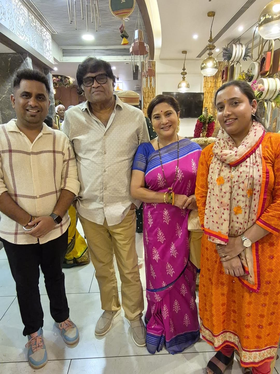 Prasad Oak Manjiri Oak Celebrated Adhik Maas With Actors