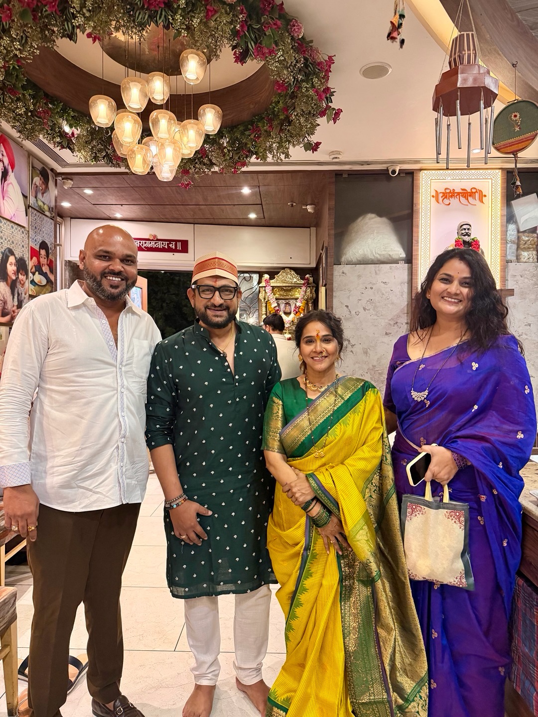 Prasad Oak Manjiri Oak Celebrated Adhik Maas With Actors