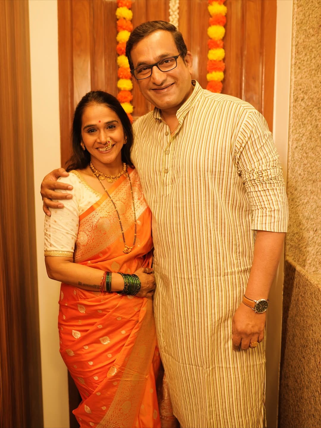 Prasad Oak Manjiri Oak Celebrated Adhik Maas With Actors