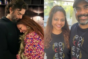 R Madhavan with his Marathi wife Sarita Birje on his 56th birthday special love story article
