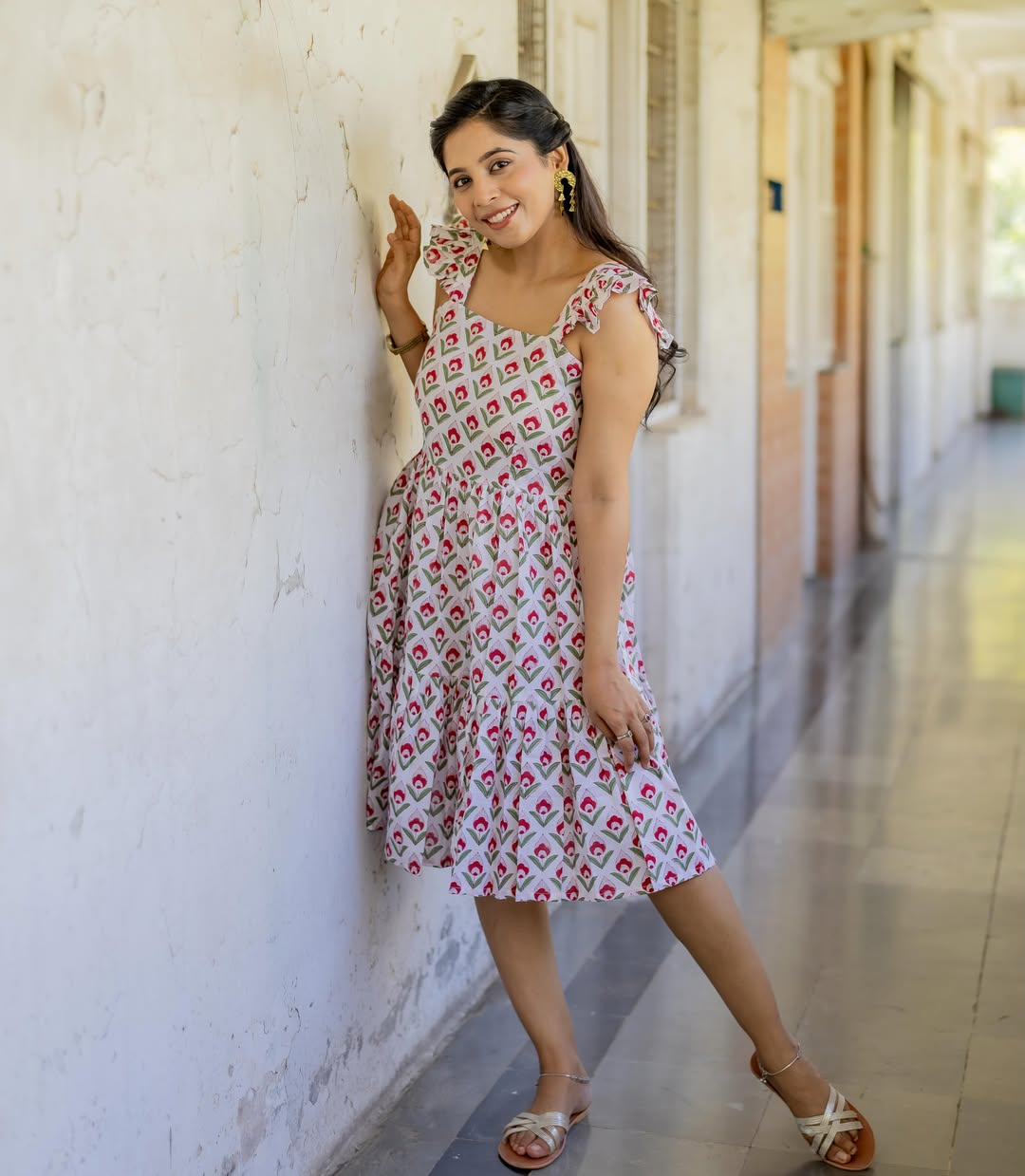 Sanika Kashikar One Piece Dress Look
