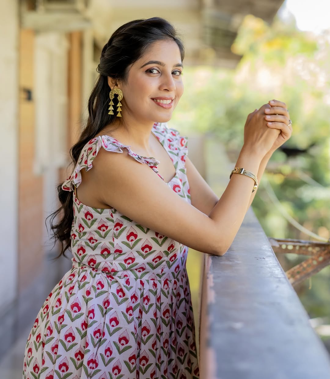 Sanika Kashikar One Piece Dress Look