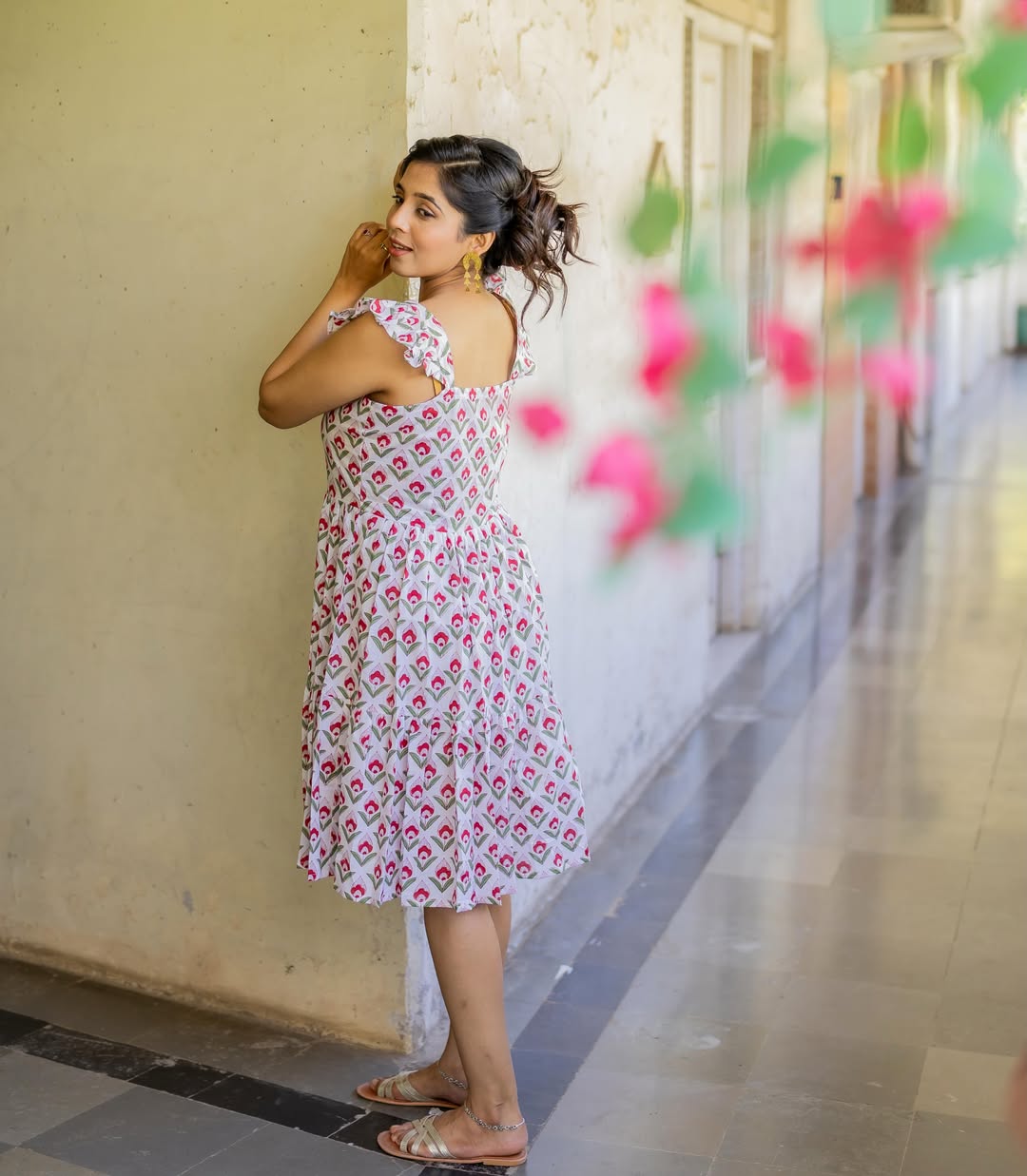 Sanika Kashikar One Piece Dress Look