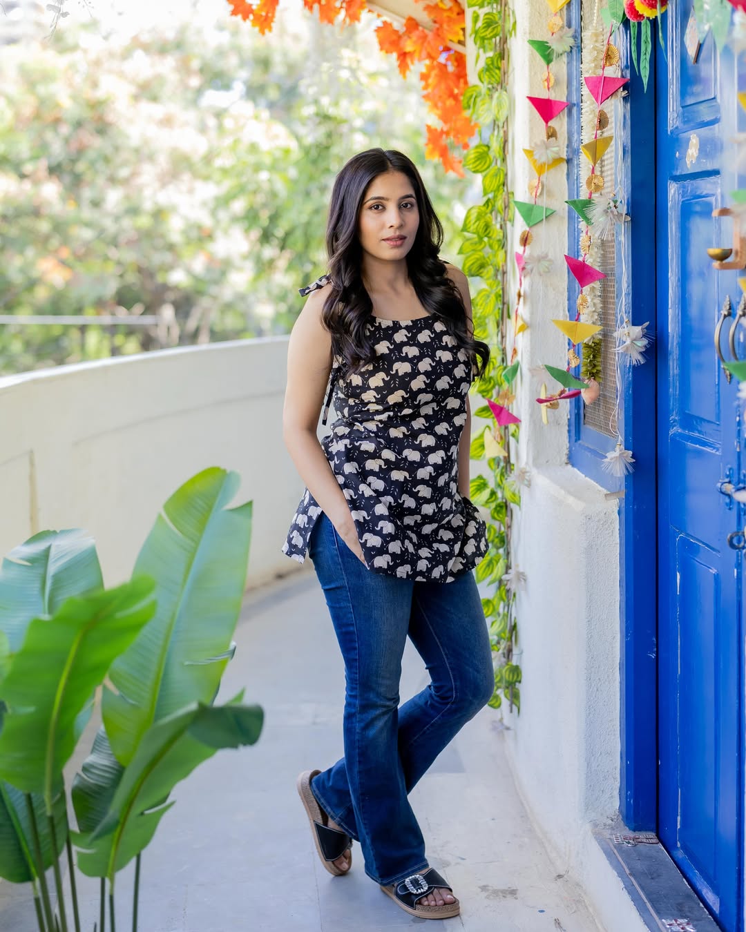 Sanika Kashikar One Piece Dress Look
