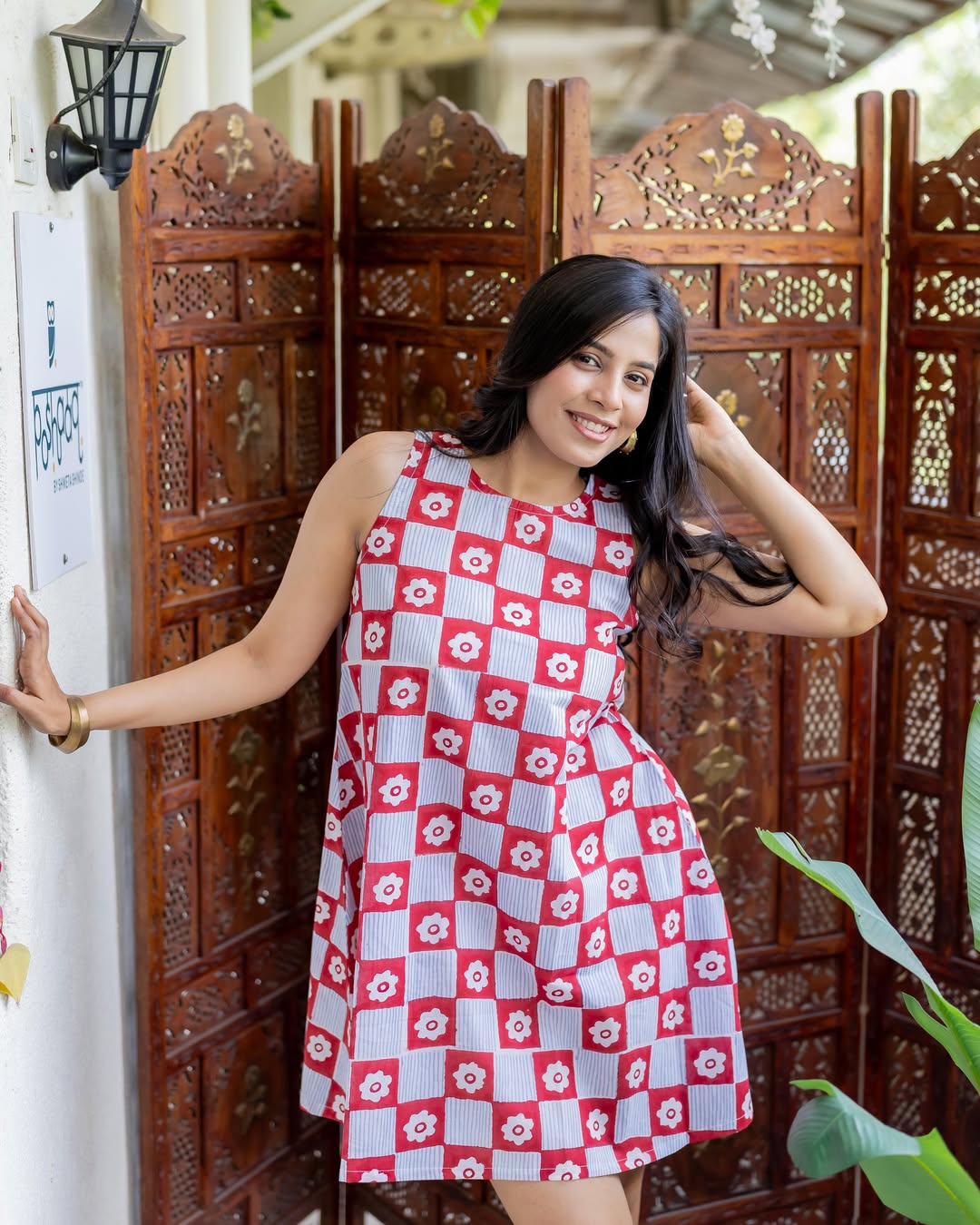 Sanika Kashikar One Piece Dress Look