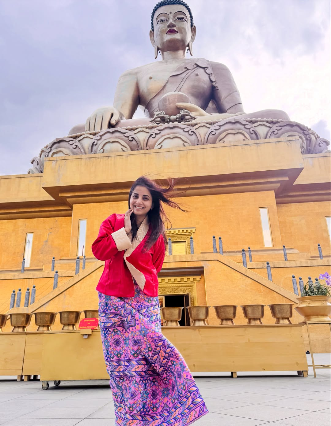 Sayali Sanjeev Bhutan Vacation