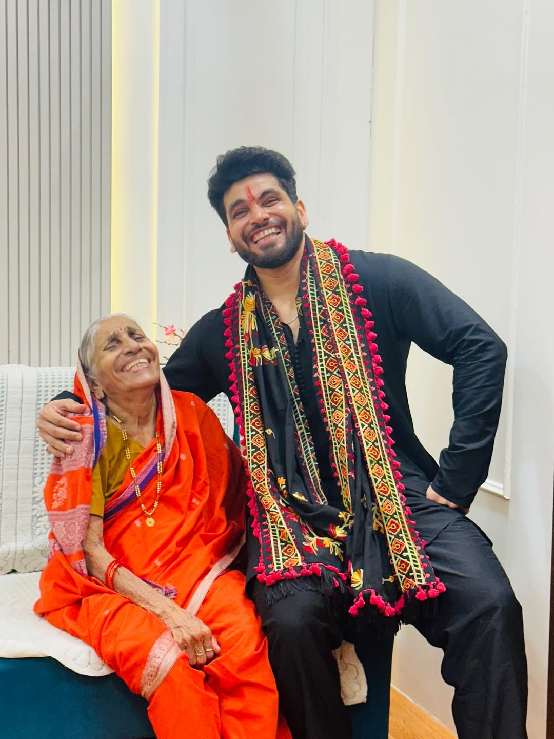 Shiv Thakare Photoshoot With Aaji