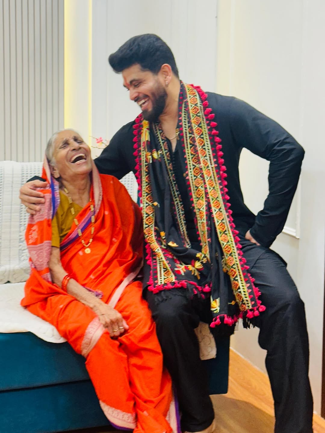 Shiv Thakare Photoshoot With Aaji