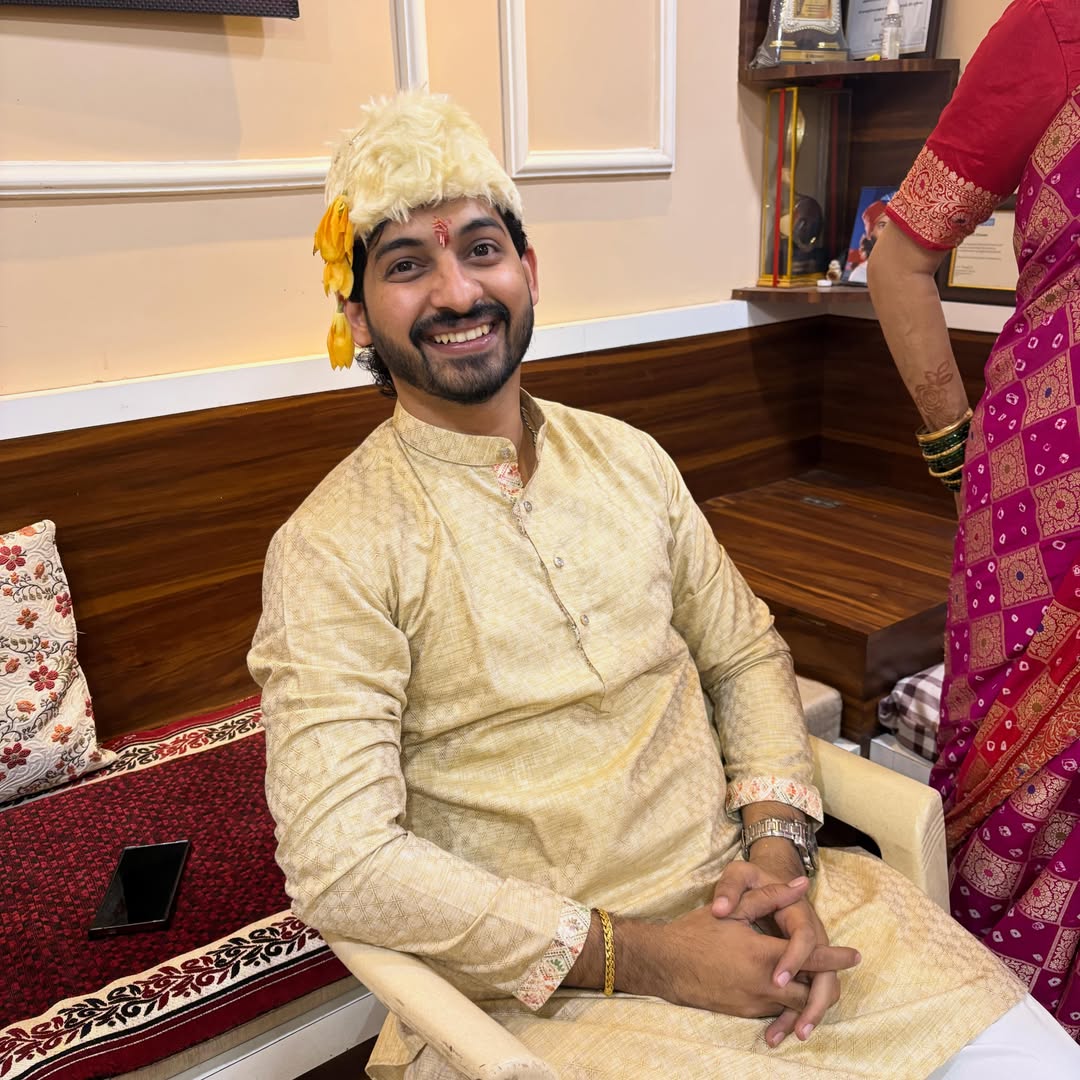 Shivani Baokar Nikhil Chavan Anushka Sarkate Wedding