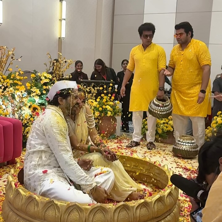 Shivani Baokar Nikhil Chavan Anushka Sarkate Wedding